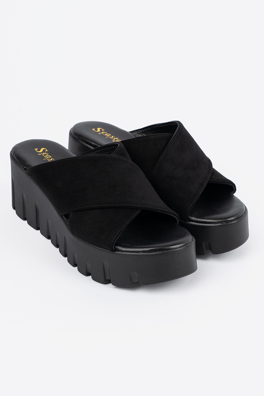 dalla pelle scamosciata Pantofole...