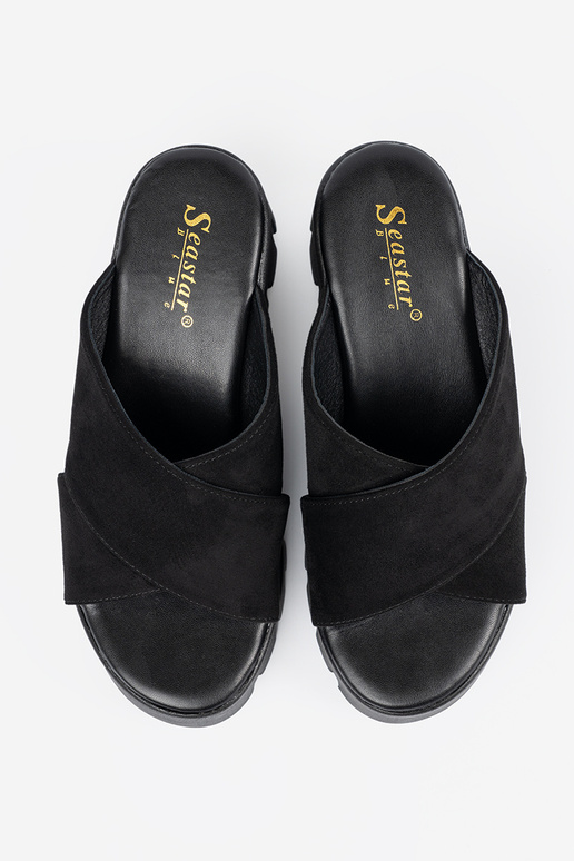 dalla pelle scamosciata Pantofole...