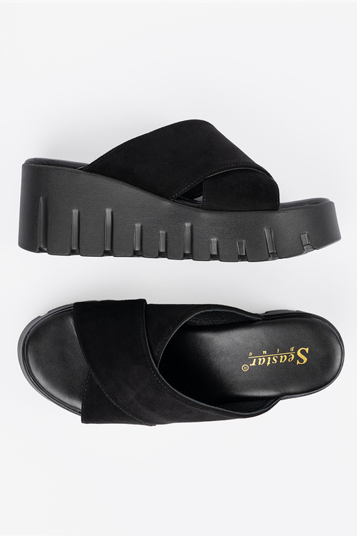 dalla pelle scamosciata Pantofole...