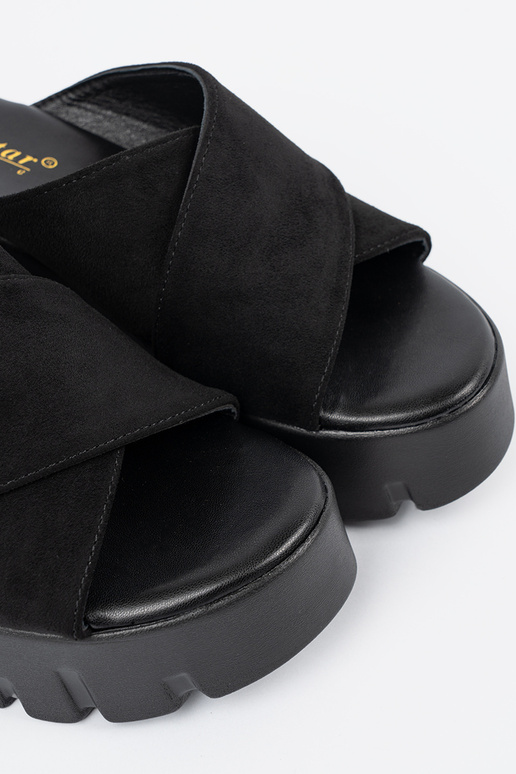 dalla pelle scamosciata Pantofole...