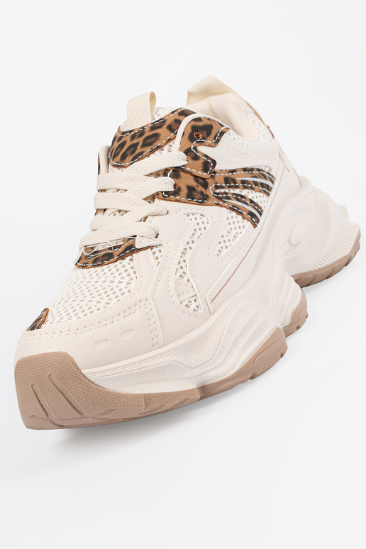 Scarpe sportiva con motivo leopardato...