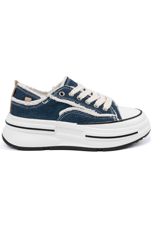 Scarpe da donna blu scuro con...