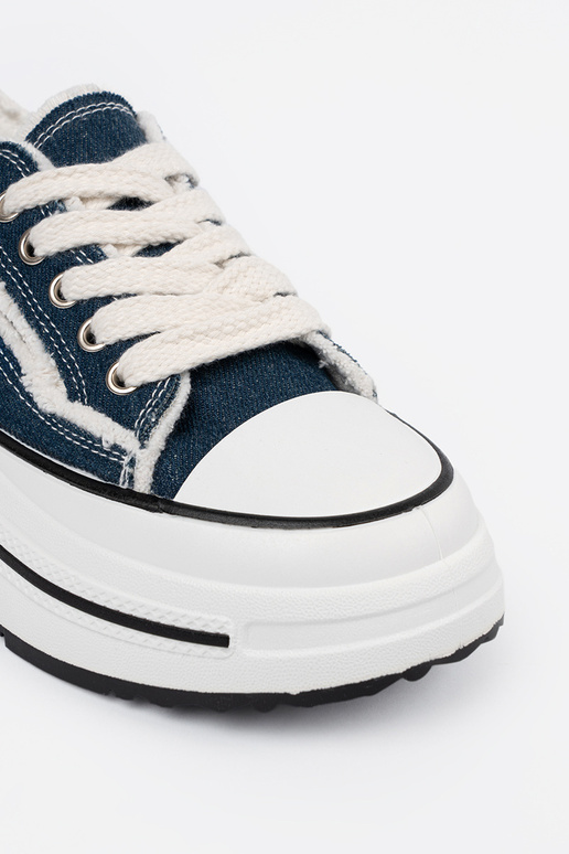 Scarpe da donna blu scuro con...