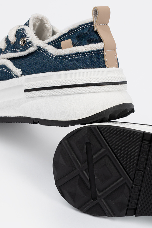 Scarpe da donna blu scuro con...