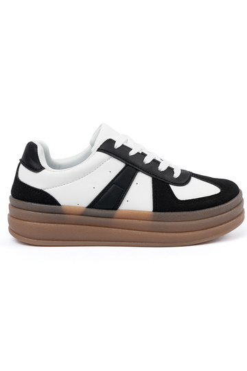 Scarpe sportive bicolore...