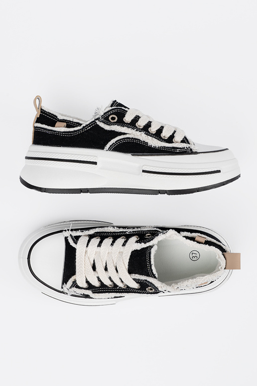 Scarpe sportive nere da donna in... Scarpe sportive nere da donna in...