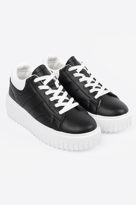 Scarpe sportive nere da donna con...