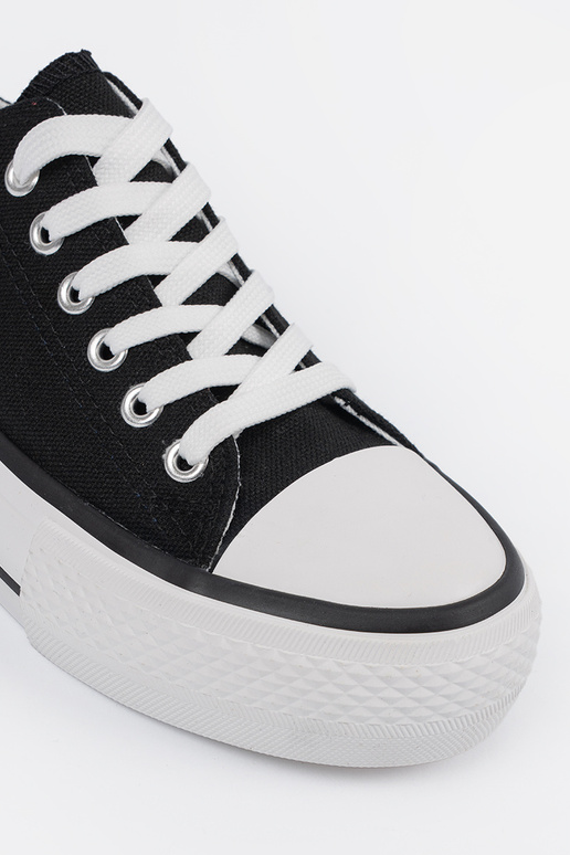 Scarpe casual nere da donna con... Scarpe casual nere da donna con...