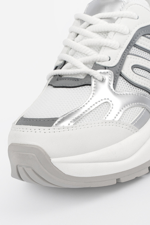 Scarpe sportive da donna bianche con...