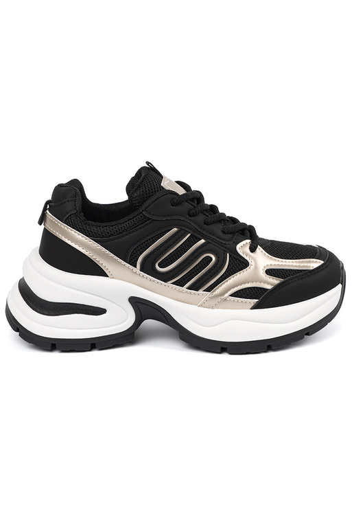 Scarpe sportive nere da donna con...