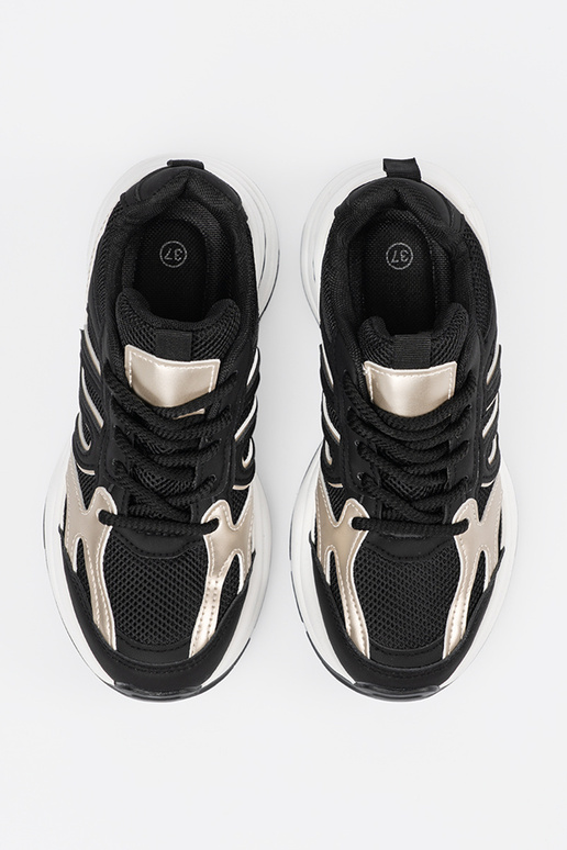 Scarpe sportive nere da donna con...