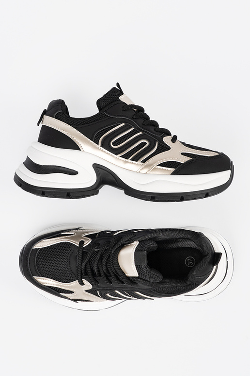 Scarpe sportive nere da donna con...