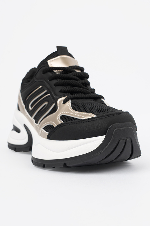 Scarpe sportive nere da donna con...