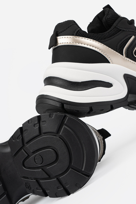 Scarpe sportive nere da donna con...