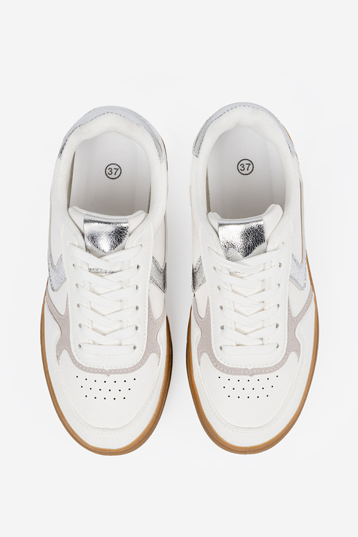 Scarpe sportive bianche da donna con...