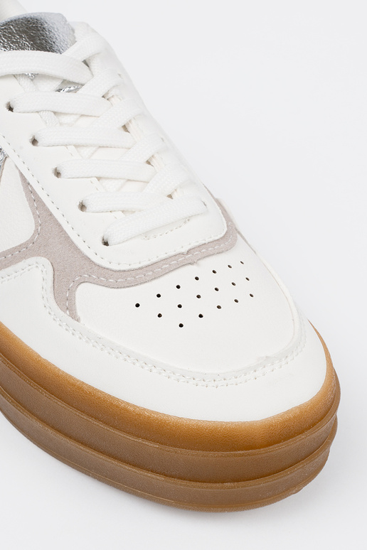 Scarpe sportive bianche da donna con...