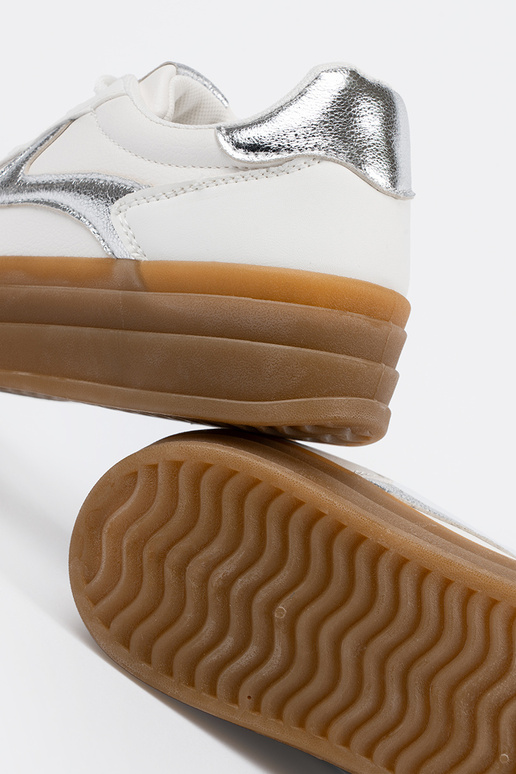 Scarpe sportive bianche da donna con...