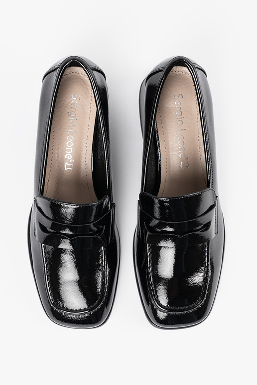 Scarpe da donna nere stile lord Scarpe da donna nere stile lord