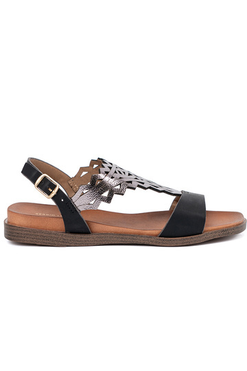 Sandali marroni a pianta...