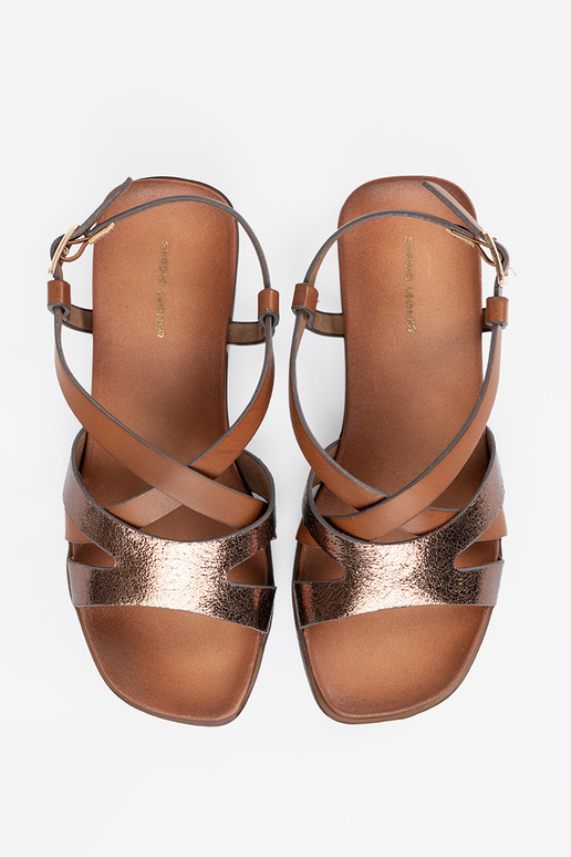 Sandali da donna su piattaforma bianca Sandali da donna su piattaforma bianca