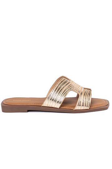 Ciabatte oro con punta...