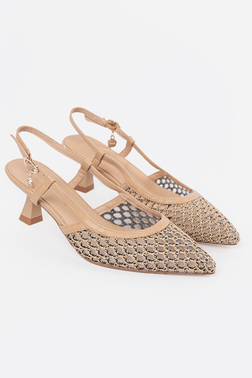 Sandali alti traforati con... 2