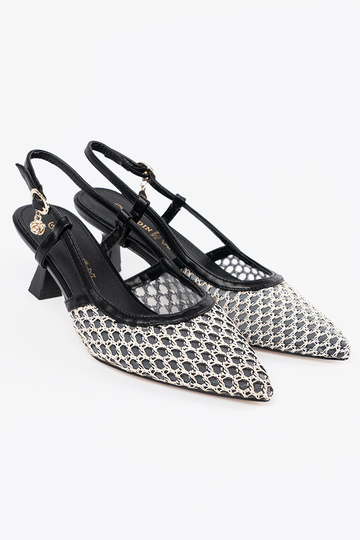 Sandali alti traforati con... 2