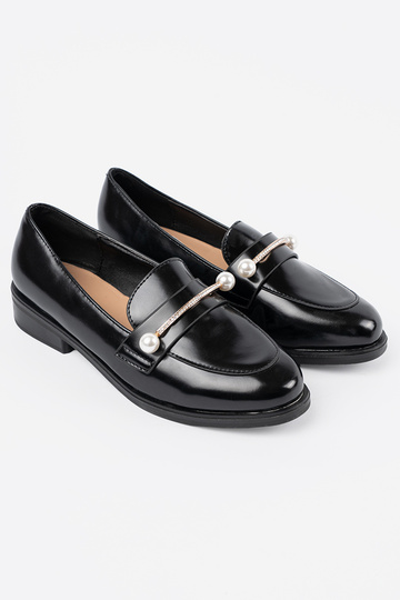 Mocassini neri verniciati... 2