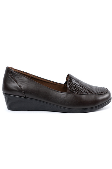 Mocassini marroni con...