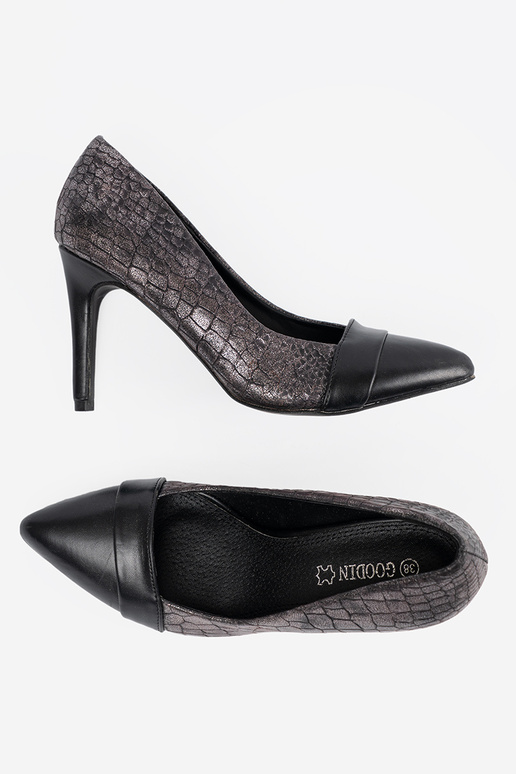 Mezze scarpe da donna con texture in... Mezze scarpe da donna con texture in...