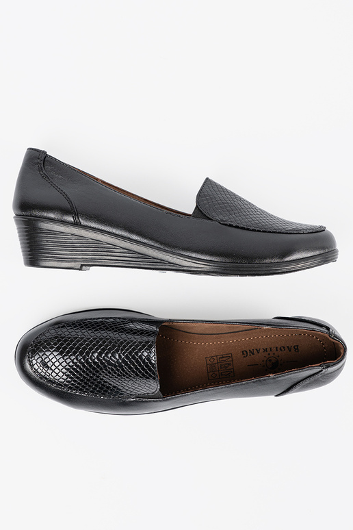 Scarpe con tacco lucido grigie