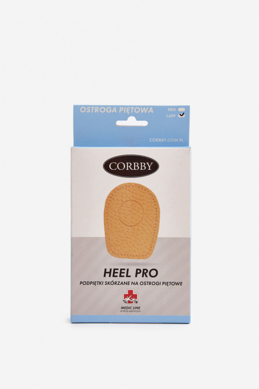CORBBY HEEL PRO Coppe del tallone in pelle CORBBY HEEL PRO Coppe del tallone in pelle