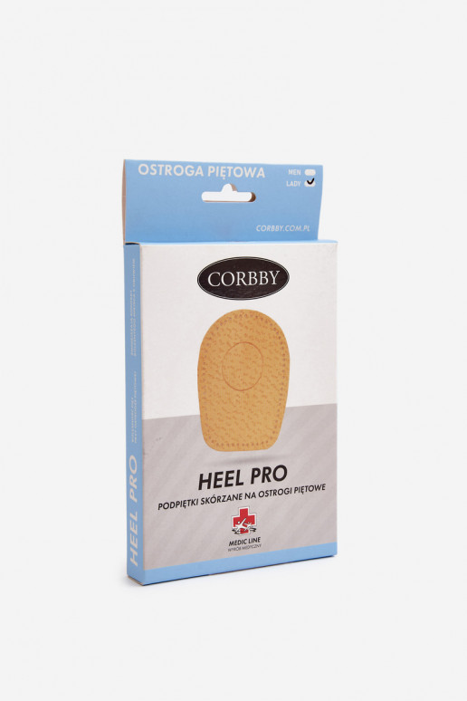 CORBBY HEEL PRO Coppe del tallone in pelle CORBBY HEEL PRO Coppe del tallone in pelle