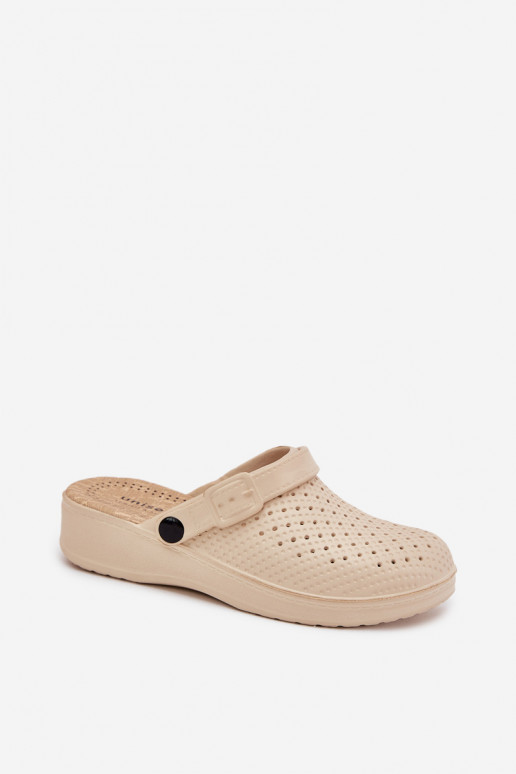 Pantofole leggere Pantofole Zoccoli Femminile beige Faylina Pantofole leggere Pantofole Zoccoli Femminile beige Faylina