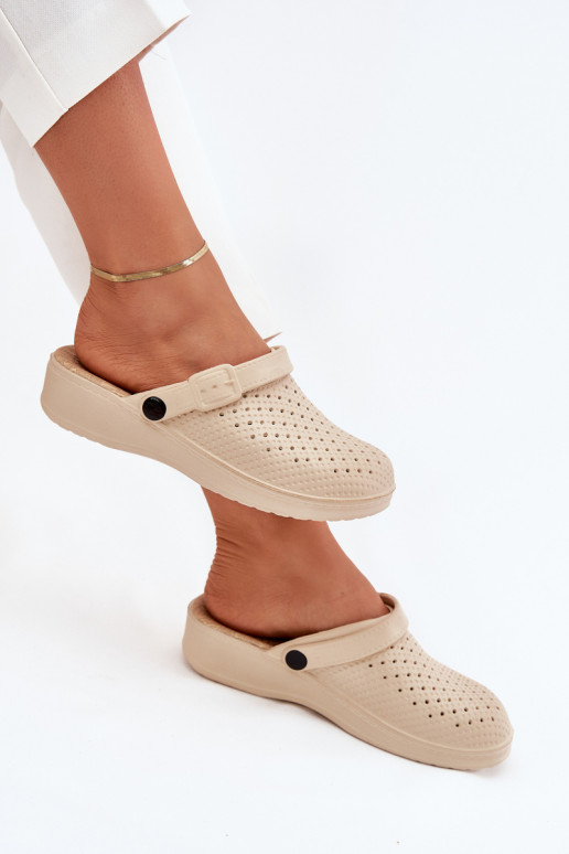 Pantofole leggere Pantofole Zoccoli Femminile beige Faylina Pantofole leggere Pantofole Zoccoli Femminile beige Faylina