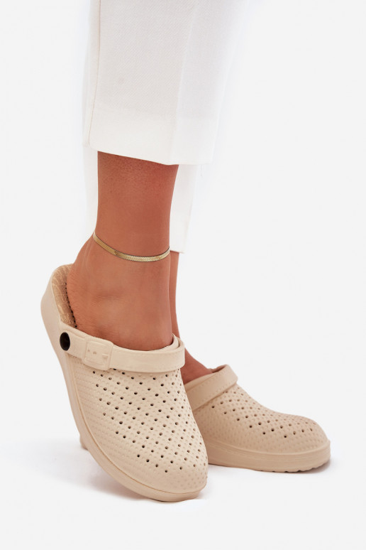 Pantofole leggere Pantofole Zoccoli Femminile beige Faylina Pantofole leggere Pantofole Zoccoli Femminile beige Faylina