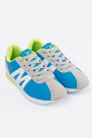 blu-colore grigio scarpe sportive