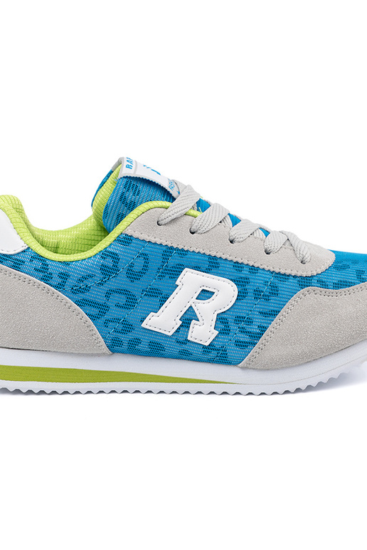 Scarpe modello sneakers A odcieniach blugo i grigiości