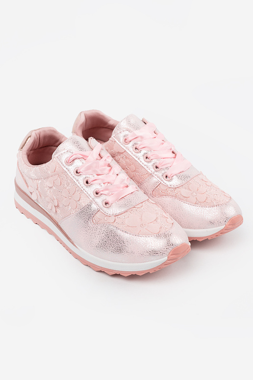 colore rosa Scarpe modello sneakers z kAiatoAym motyAem