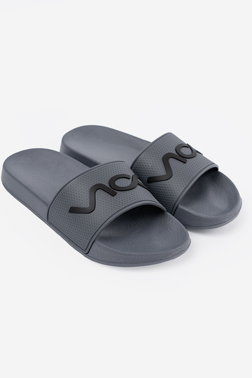 colore grigio Pantofole con una nota