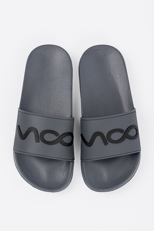 colore grigio Pantofole con una nota