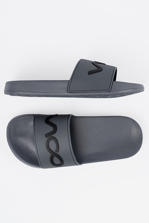 colore grigio Pantofole con una nota