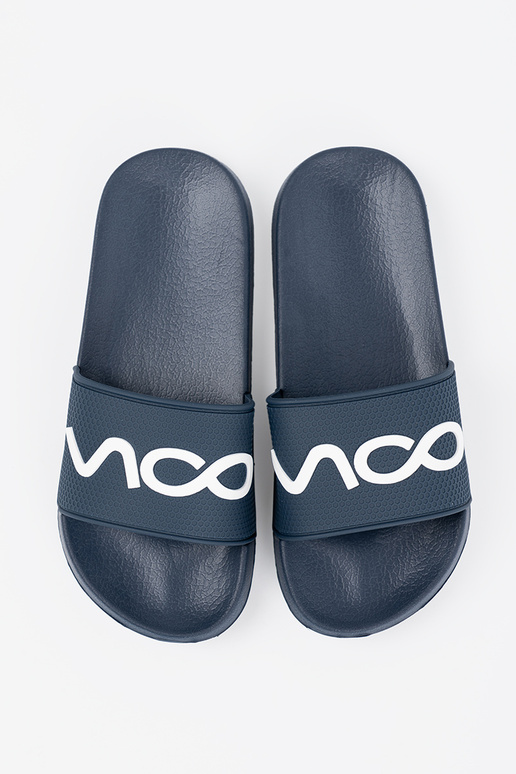 blu scuro Pantofole con una nota