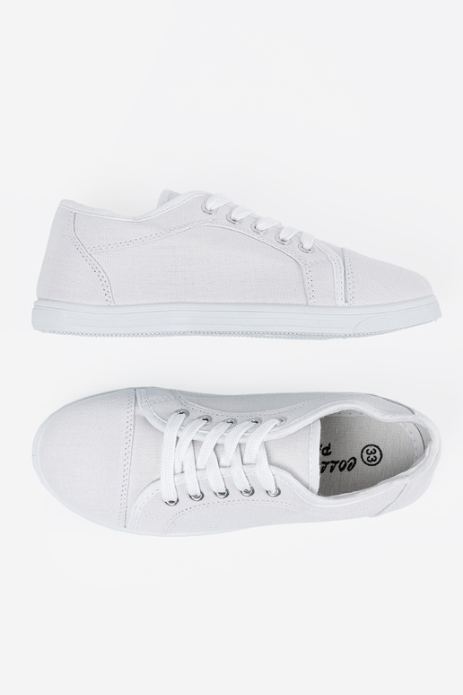 Colore bianco un classico scarpe
