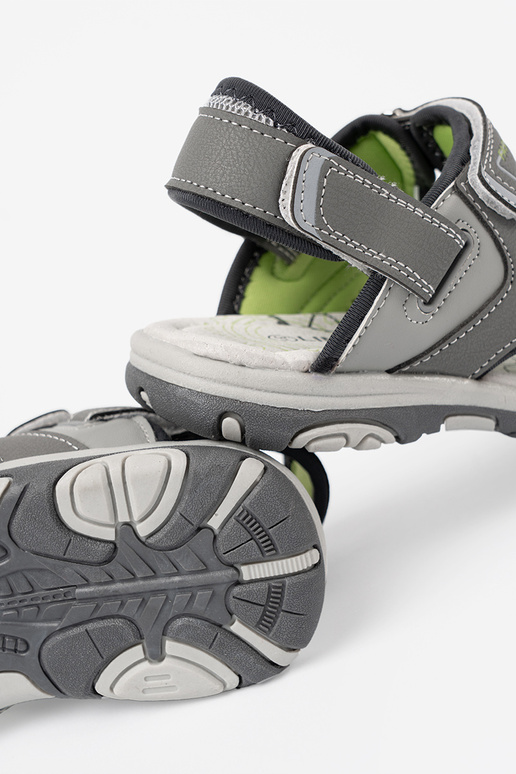 sandali fanciullesco A kolorze grigiom