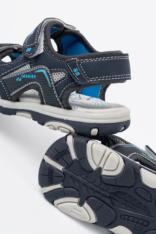 colore grigio sandali fanciullesco