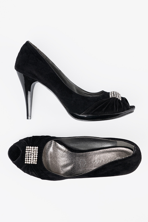 Scarpe open toe colore nero Scarpe open toe colore nero