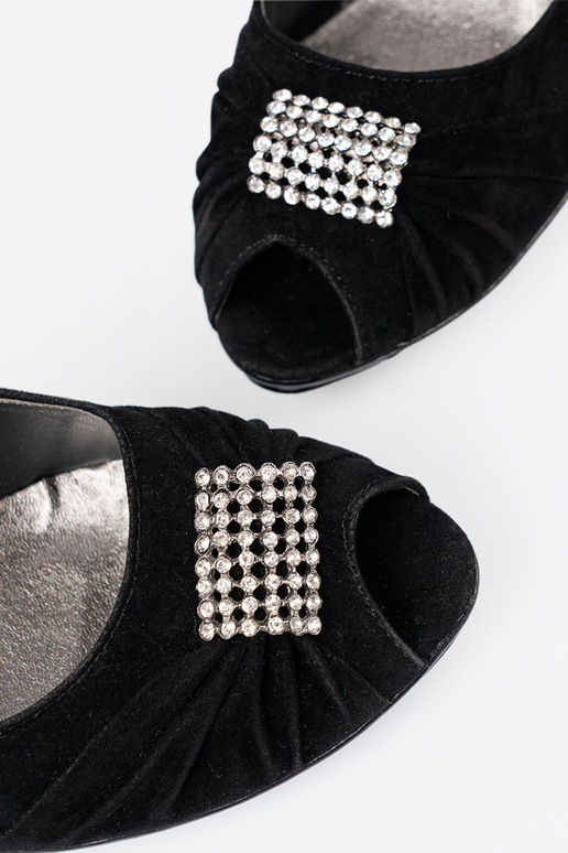 Scarpe open toe colore nero Scarpe open toe colore nero