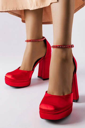 Décolleté rosse Elida