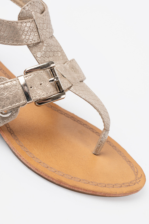 colore avorio sandali z motyAem AężoAym